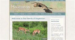 Desktop Screenshot of friendsofhagerman.com